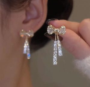 New Crystal Drop Earrings